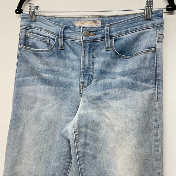 Athleta Sculptek Slim Straight Jean in Zion Wash Size 8 Tall - Picture 3 of 13